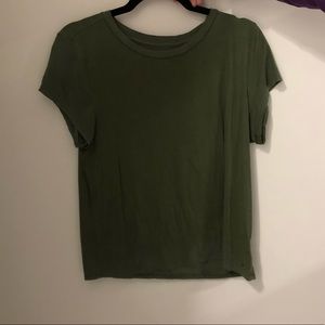 Army green American Eagle t-shirt